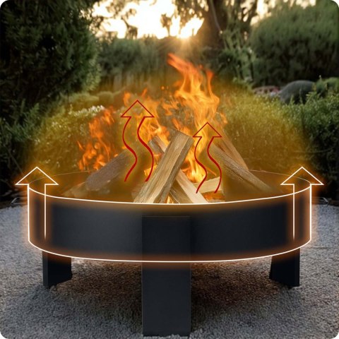 Palenisko ogrodowe 80 cm Berdsen BD-883