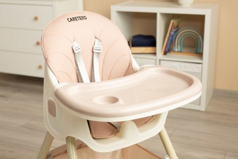 KRZESEŁKO DO KARMIENIA 2W1 BILL PINK