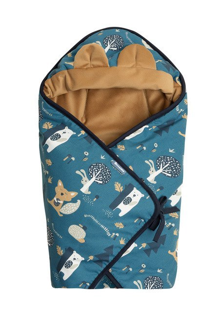 OTULACZ DO FOTELIKA VELVET MISIE KARMELOWY