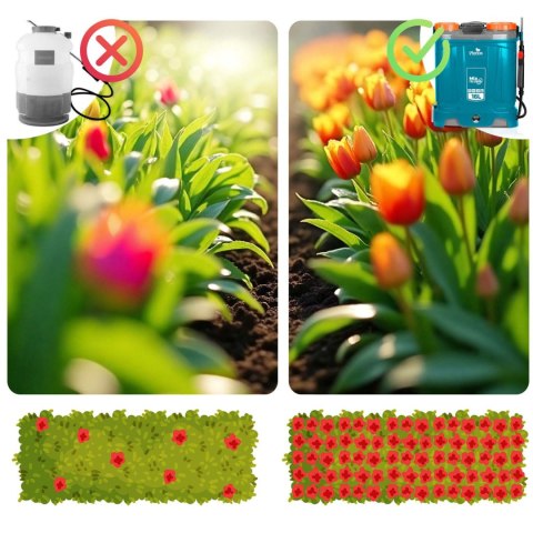 Opryskiwacz akumulatorowy z mieszalnikiem Plonos PL-604