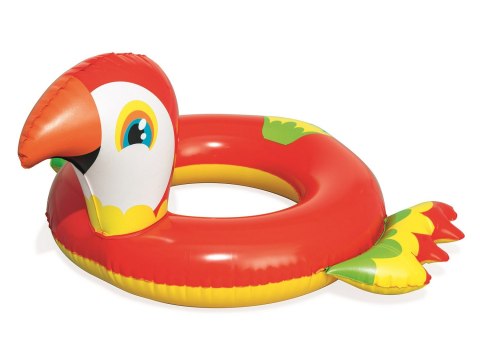 Dmuchane kółko do pływania dla dzieci Wesołe Zwierzęta Bestway 36128 papuga