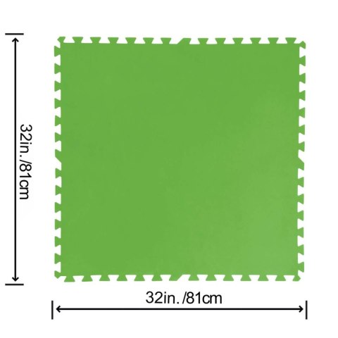 Mata piankowa pod basen puzzle 78 x 78cm 9 szt Bestway 58636