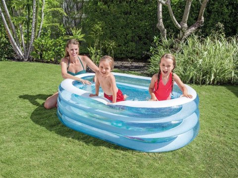 Basen dmuchany, owalny 163 x 107 x 46 cm INTEX 57482