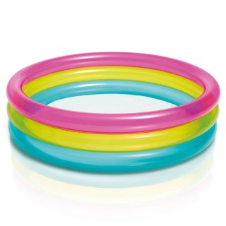 Basen dmuchany Tęcza 3 pierścienie 86 x 25 cm INTEX 57104