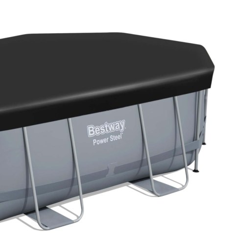 Basen ogrodowy stelażowy 488 x 305 x 107 cm 18w1 Bestway 56448