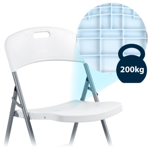 Krzesła ogrodowe składane Sofotel PL-404 zestaw 2 szt