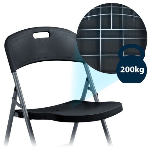Krzesła ogrodowe składane Sofotel PL-404 zestaw 2 szt
