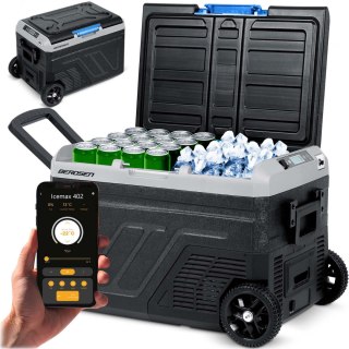 Lodówka kompresorowa turystyczna Icemax 402 Berdsen 40 litry - czarna