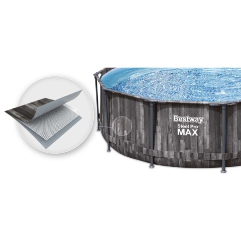 Basen ogrodowy stelażowy 427 x 107 cm 17w1 Bestway 5614Z