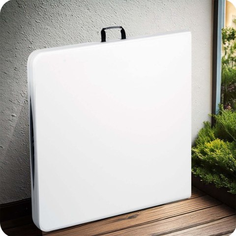 Stół ogrodowy składany 244 cm Plonos biały