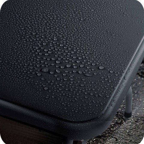 Stół ogrodowy składany 244 cm Plonos czarny