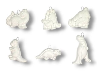 GIPSOWE FIGURKI DINOZAURY DO MALOWANIA FARBKAMI NA ZAJĘCIA PLASTYCZNE DLA DZIECI