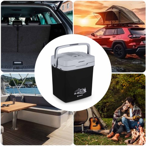 Lodówka turystyczna Berdsen Icemax 26 litry tryb ECO - czarna