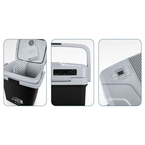 Lodówka turystyczna Berdsen Icemax 26 litry tryb ECO - czarna