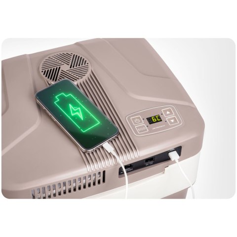 Lodówka turystyczna Berdsen Icemax 29 litry tryb ECO - ciemnoszara