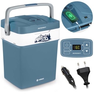 Lodówka turystyczna Berdsen Icemax 29 litry tryb ECO - niebieska