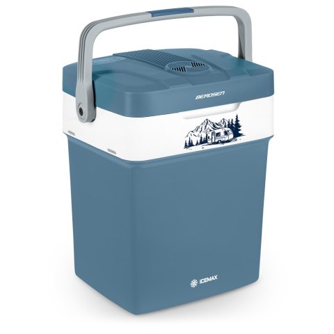 Lodówka turystyczna Berdsen Icemax 29 litry tryb ECO - niebieska
