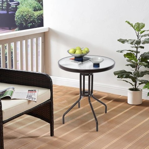 Stół stolik ogrodowy, na balkon okrągły 60cm Stół stolik ogrodowy, na balkon okrągły 60cm
