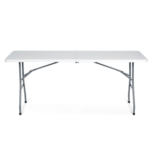 Zestaw ogrodowy składany ławka + 2 ławki 180 cm Plonos biały