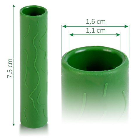 Złączki do tyczek 11mm Plonos PL-941 zielone 10szt