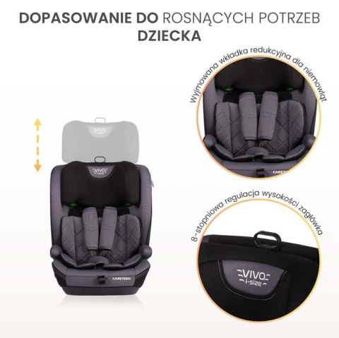 FOTELIK VIVO I-SIZE EMERALD (76-150)