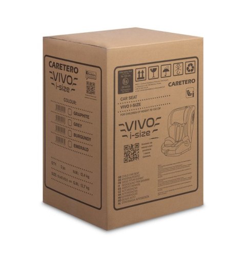 FOTELIK VIVO I-SIZE GREY (76-150)