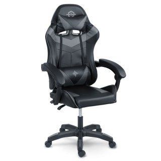 Fotel gamingowy Sofotel Draknor czarno-szary