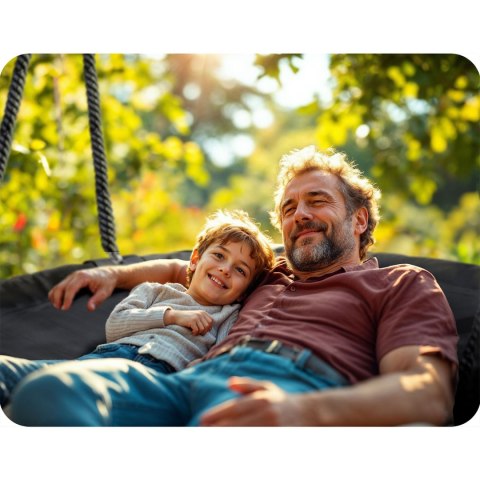 Huśtawka bocianie gniazdo Neo-Sport NS-103 110 cm