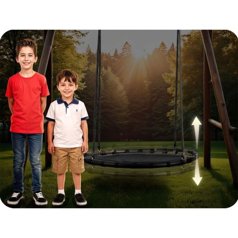 Huśtawka bocianie gniazdo Neo-Sport Swingo 120 cm