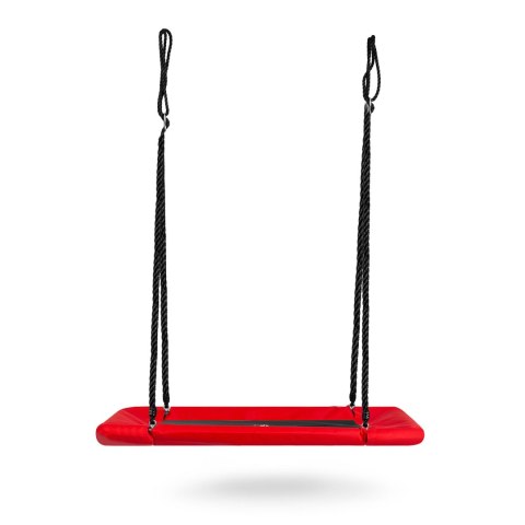 Huśtawka bocianie gniazdo prostokątna Neo-Sport Swingo 110 x 70 cm