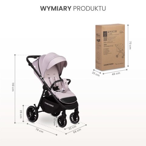 WÓZEK SPACEROWY AGIL LATTE