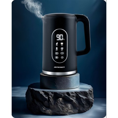 Czajnik elektryczny 1,7l Berdsen BD-712 czarno-srebrny