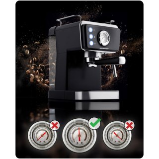 Ekspres do kawy kolbowy 20 bar Berdsen BD-77 czarny