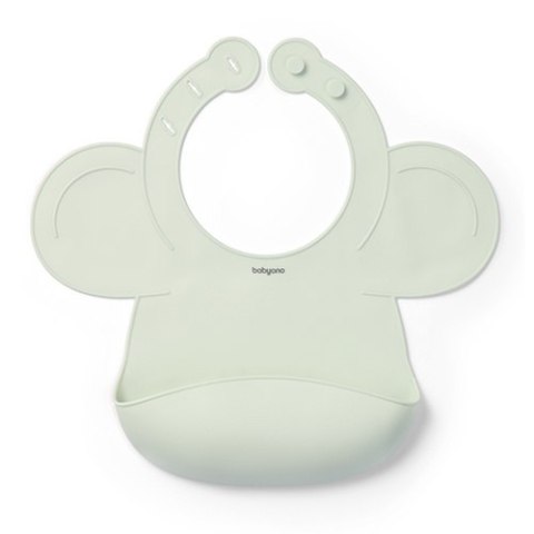 1639/03 ŚLINIAK SILIKONOWY REGULOWANE ZAPIĘCIE ZIELONY