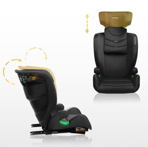 FOTELIK NIMBUS I-SIZE 4-12 NAVY (100-150cm)