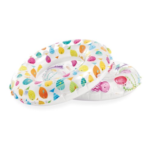 Koło do pływania kolorowe rybki 61 cm INTEX 59241