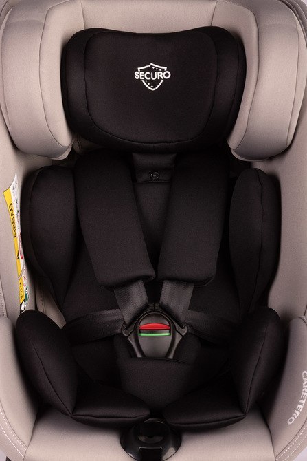 FOTELIK SECURO I-SIZE LIGHT GREY (40-150)