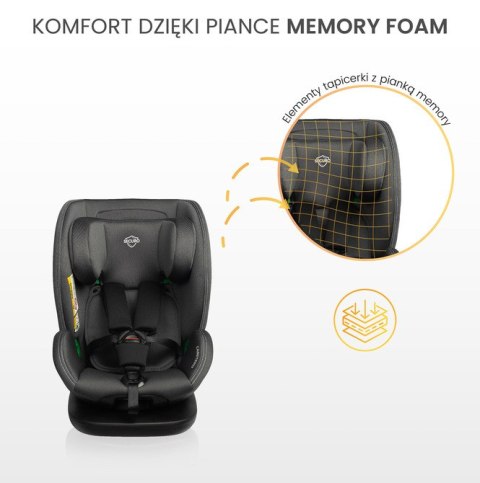 FOTELIK SECURO I-SIZE LIGHT GREY (40-150)