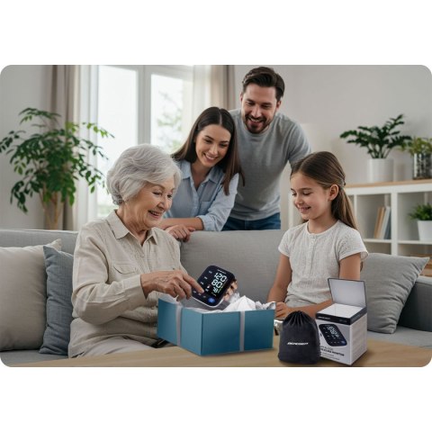 Ciśnieniomierz naramienny z polskimi komunikatami BD-122 Berdsen