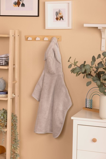 PONCZO KĄPIELOWE CORAL GREY