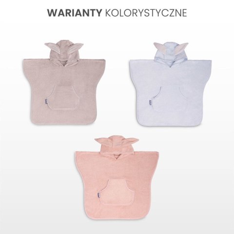 PONCZO KĄPIELOWE CORAL GREY