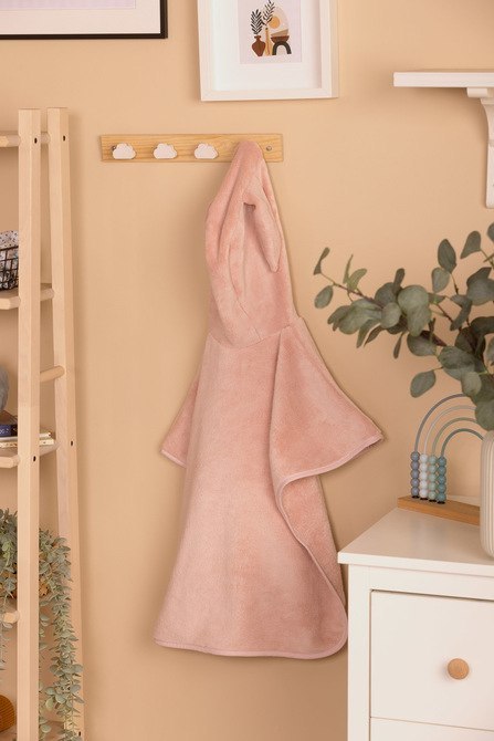 PONCZO KĄPIELOWE CORAL PINK