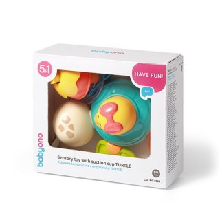 1584 ZABAWKA SENSORYCZNA Z PRZYSSAWKĄ TURTLE