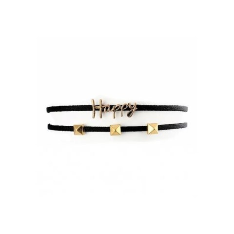 NASZYJNIK CHOKER "HAPPY" N489