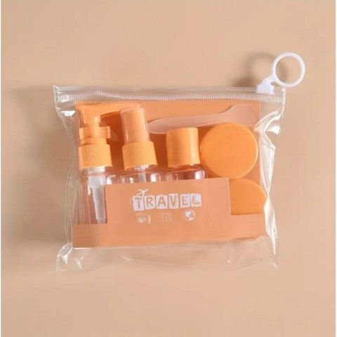 Zestaw pojemniczków i akcesoriów podróżnych 7w1 KS122POM