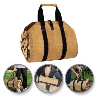 Przenośny stojak, torba, nosidło na drewno kominkowe SND06