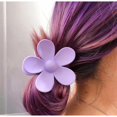 Spinka do włosów klamra XL kwiat 7 x 7,5 cm SP194