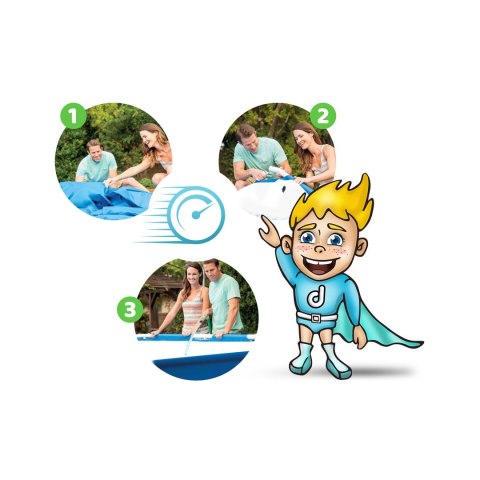 Basen ogrodowy stelażowy 305 x 76 cm Bestway 56677