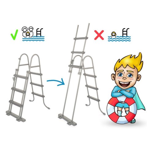 Basen ogrodowy stelażowy 366 x 100 cm 10w1 Bestway 5614X