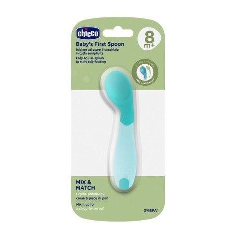 179398 PIERWSZA ŁYŻECZKA 8M+ TURKUSOWA